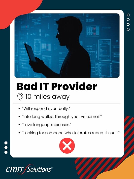 Ever Had an IT Relationship That Felt Like a Bad Date?